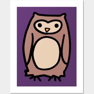 Brown Owl Posters and Art